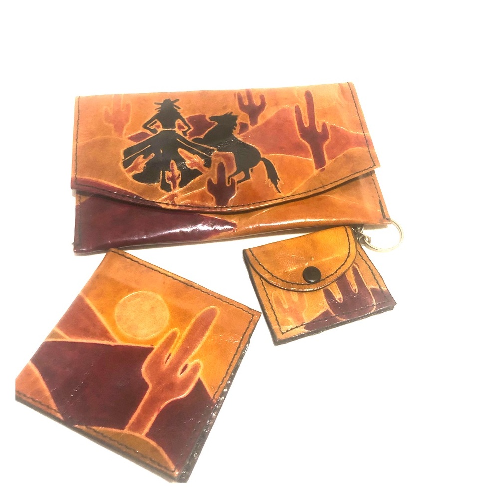 Southwestern 3 set wallets